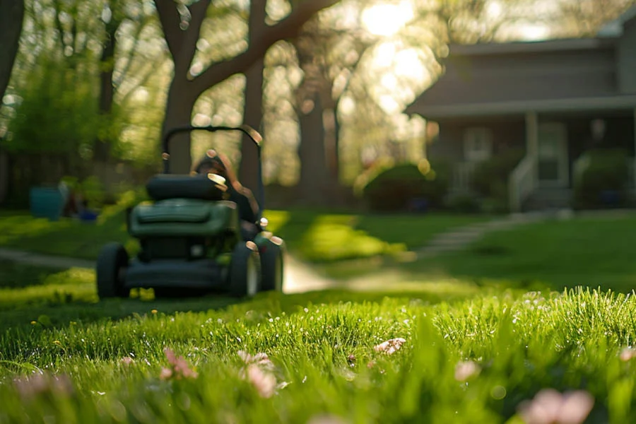 small yard mower